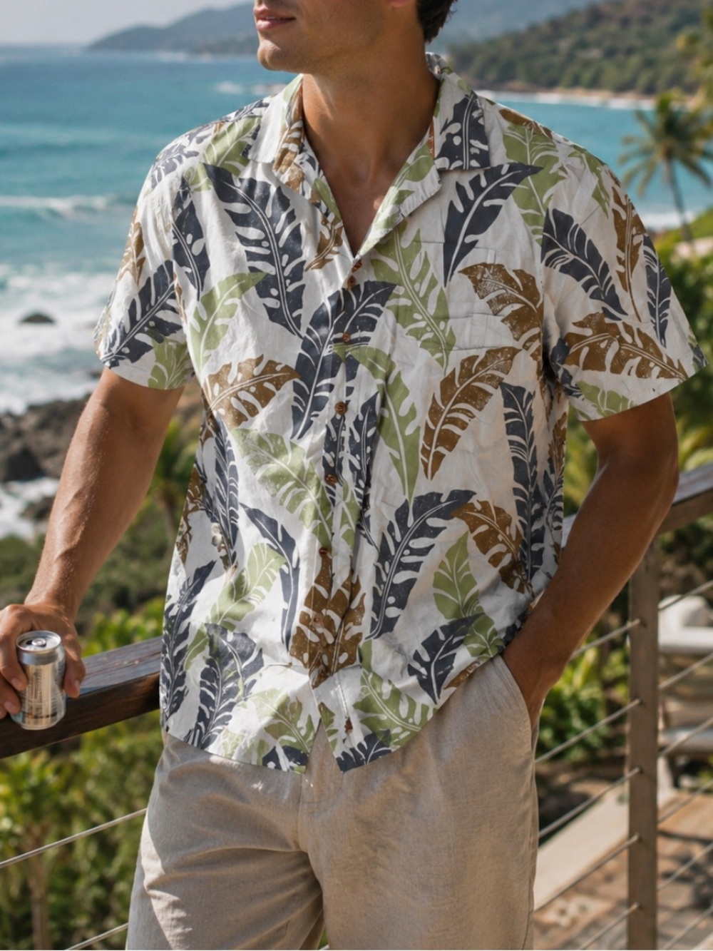 Quicksilver men’s button-down shirt